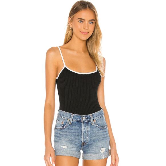 Lovers and Friends Brighter Days Tank in Black/White NWT Size Small - Picture 1 of 3
